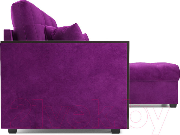 Изображение товара Диван угловой Mebel-Ars Техас (фиолетовый)