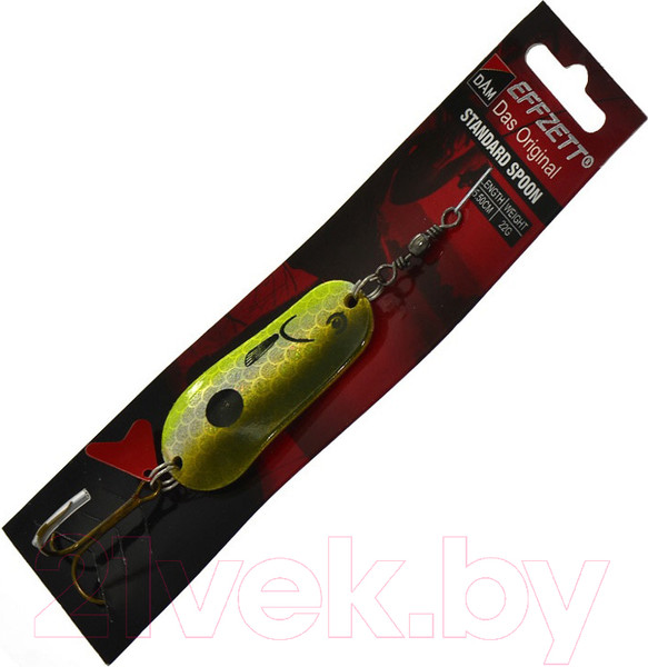 Изображение товара Блесна DAM FZ Standard Spoon S / 69601 (оливковый/серебристый)