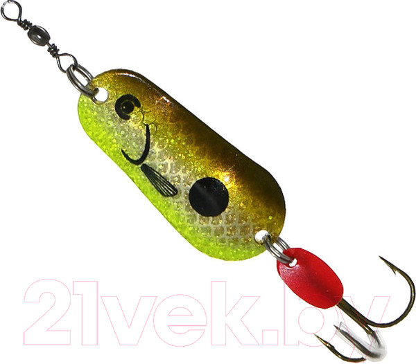 Изображение товара Блесна DAM FZ Standard Spoon S / 69601 (оливковый/серебристый)