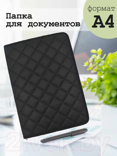 Изображение товара Папка для бумаг ElCrucce А4 35х24х3 (экокожа)