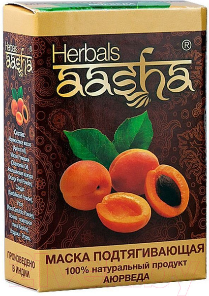 Изображение товара Набор масок для лица Aasha Herbals Подтягивающая (5x10г)