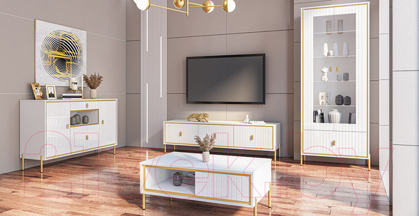 Изображение товара Шкаф с витриной Мебель-Неман Люксор МН-042-02