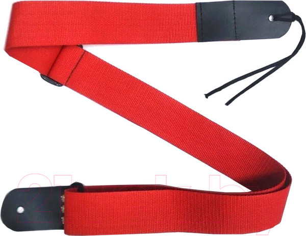 Изображение товара Ремень для гитары Mezzo MZ-RG-1red (красный)
