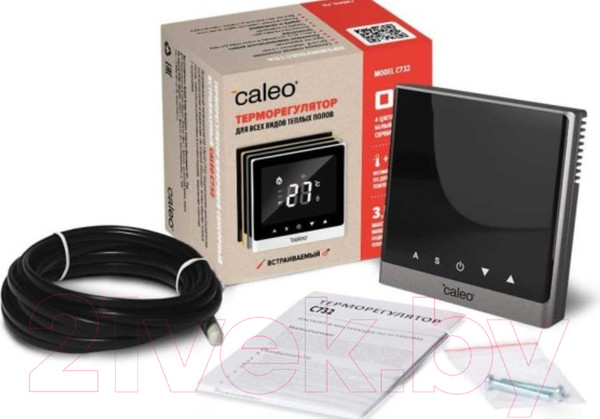 Изображение товара Терморегулятор для теплого пола Caleo С732 (белый)