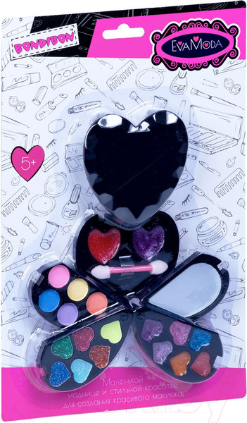Изображение товара Набор детской декоративной косметики Bondibon Eva Moda / ВВ5847