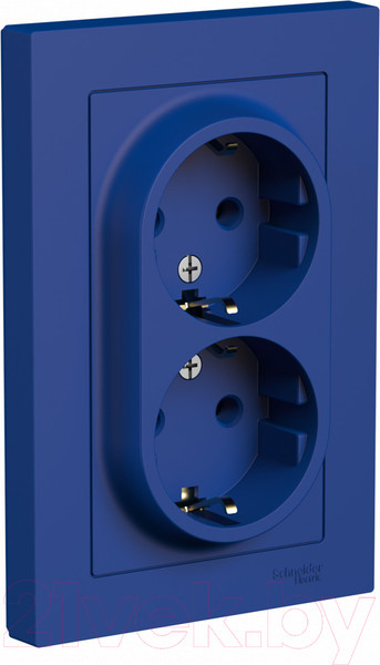 Изображение товара Розетка Systeme (Schneider) Electric AtlasDesign ATN001124 (аквамарин)