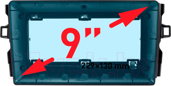 Изображение товара Переходная рамка Incar RTY-FC572