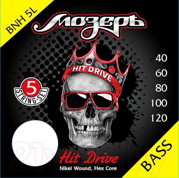 Струны для бас-гитары Мозеръ Hit Drive / BNH-5L — фото 3