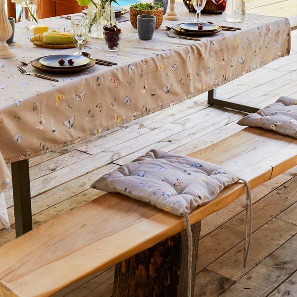 Изображение товара Подушка на стул Этель Butterflies / 9590606 (42x42)