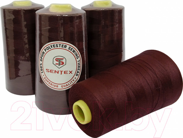 Изображение товара Набор швейных ниток Sentex 100% полиэстер 50/2 5000 ярдов 1139 (4шт)