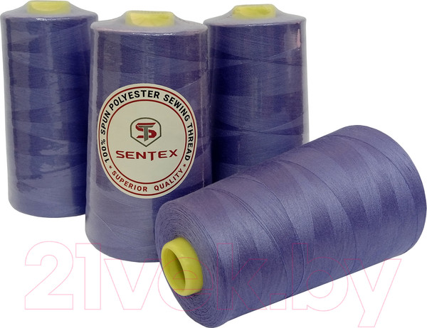 Изображение товара Набор швейных ниток Sentex 100% полиэстер 50/2 5000 ярдов 1158 (4шт)