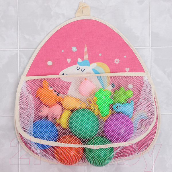 Изображение товара Органайзер детский для купания Крошка Я Единорожка / 6996055