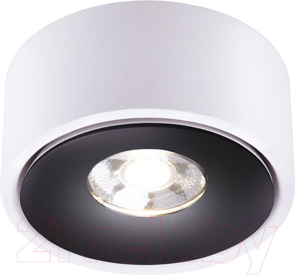 Изображение товара Точечный светильник Elektrostandard Glide 8W / 25100/LED (белый/черный)