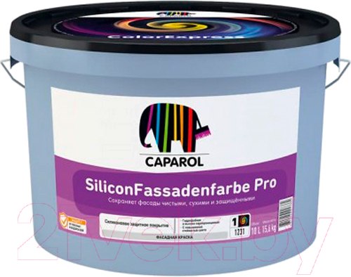 Изображение товара Краска Caparol Silicon Fassadenfarbe Pro База 1 (10л)