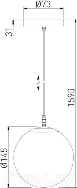 Изображение товара Светильник уличный Elektrostandard Sfera H D150 / 35158/H (белый)