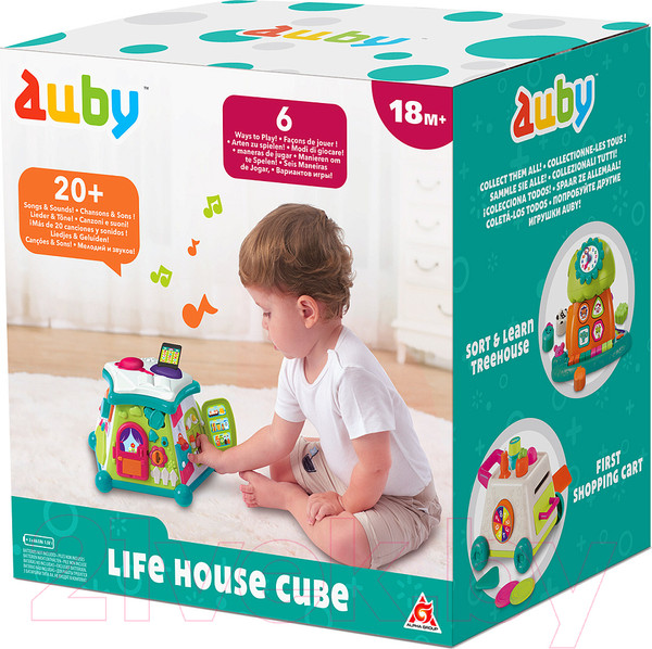 Изображение товара Бизиборд Auby Веселый домик / 41090