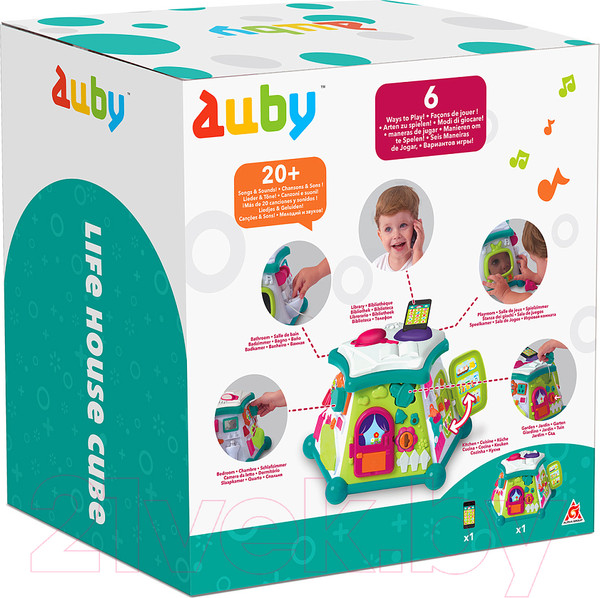 Изображение товара Бизиборд Auby Веселый домик / 41090