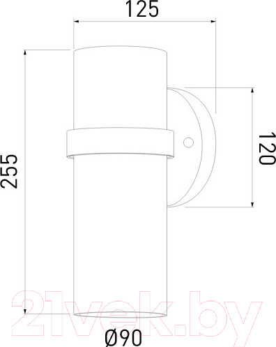 Изображение товара Бра уличное Elektrostandard Grin / 35000/D (белый)