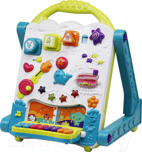 Изображение товара Развивающий игровой центр Auby Интерактивная доска 3 в 1 / 41089