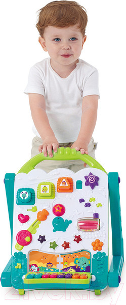 Изображение товара Развивающий игровой центр Auby Интерактивная доска 3 в 1 / 41089