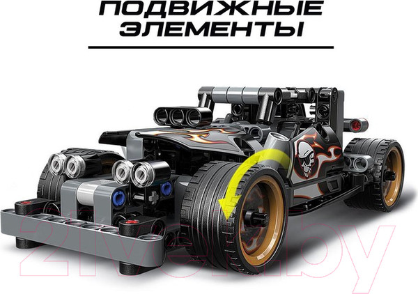 Изображение товара Конструктор инерционный Brick Супергонка / 2588806