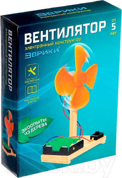 Изображение товара Набор для опытов Эврики Вентилятор / 4072195