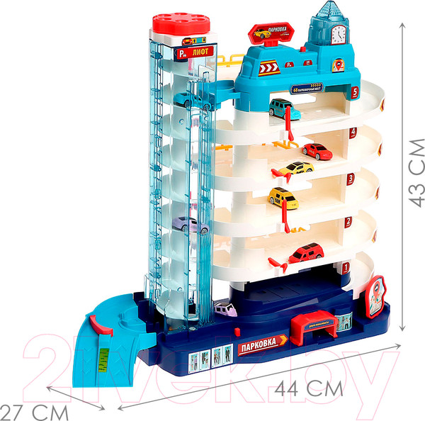 Изображение товара Паркинг игрушечный Автоград Городской паркинг / 6252965