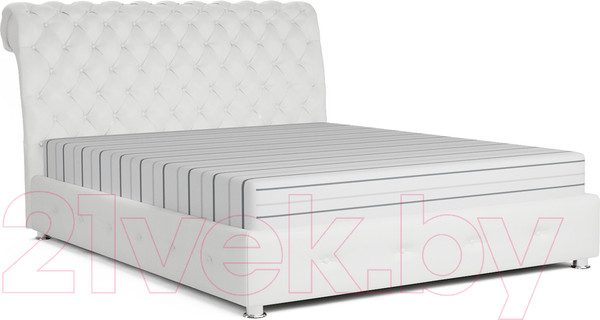 Изображение товара Двуспальная кровать Mebel-Ars Эксклюзив 160 (экокожа)