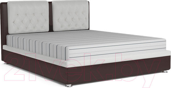 Изображение товара Двуспальная кровать Mebel-Ars Космо 160 Вариант 1 (экокожа)