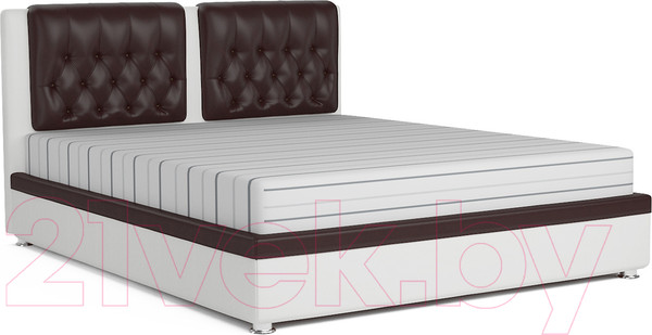 Изображение товара Полуторная кровать Mebel-Ars Космо 140 Вариант 2 (экокожа)