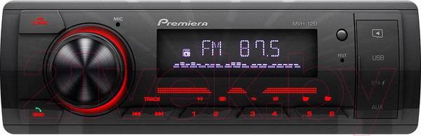 Изображение товара Бездисковая автомагнитола Premiera MVH-120