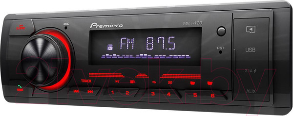 Изображение товара Бездисковая автомагнитола Premiera MVH-120