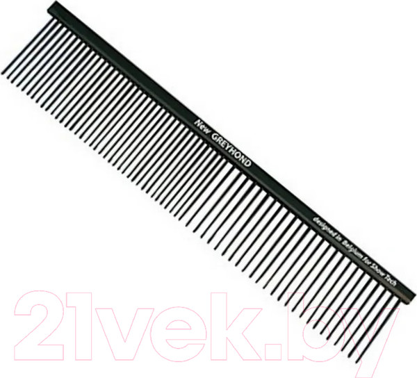 Изображение товара Гребень-расческа для животных Show Tech Anti-Static Greyhond Bronze Comb / 26STE007