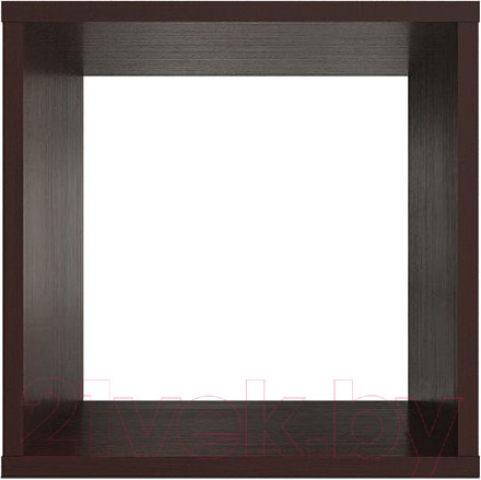 Изображение товара Стеллаж Mebel-Ars Калакс 1x1 (венге цаво)