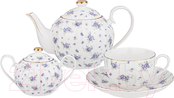 Изображение товара Чайный набор Lefard Sonnet In Blue / 760-763 (14пр)