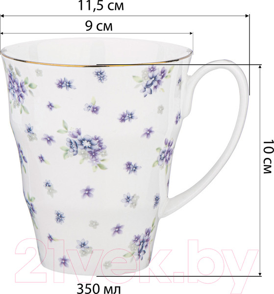 Изображение товара Кружка Lefard Sonnet In Blue / 760-767