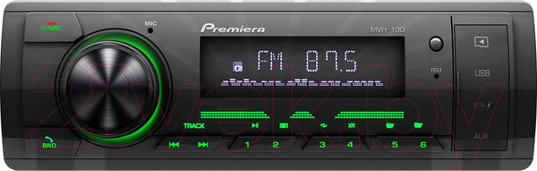 Изображение товара Бездисковая автомагнитола Premiera MVH-130