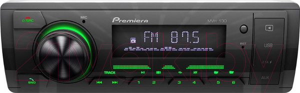 Изображение товара Бездисковая автомагнитола Premiera MVH-130