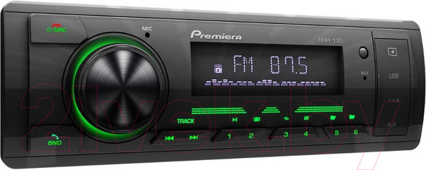 Изображение товара Бездисковая автомагнитола Premiera MVH-130