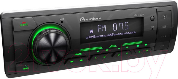 Изображение товара Бездисковая автомагнитола Premiera MVH-130