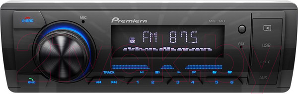 Изображение товара Бездисковая автомагнитола Premiera MVH-140