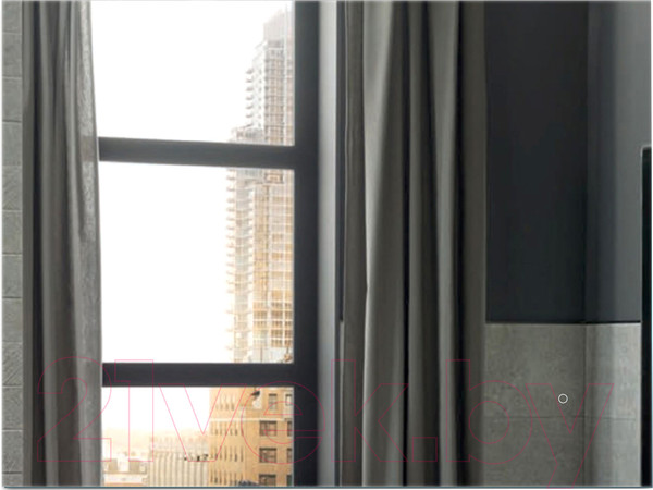 Изображение товара Зеркало Алмаз-Люкс Delhi 9070sh-6 (90x70см, с подсветкой, с сенсорной кнопкой и подогревом)