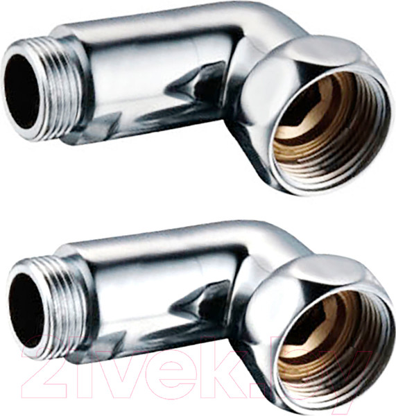 Изображение товара Комплект фитингов для полотенцесушителя Tim 1x1/2 гш / K3-LFM042