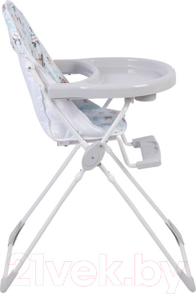 Изображение товара Стульчик для кормления Baby Boom Мишка с перьями / 0002483-03 (серый)