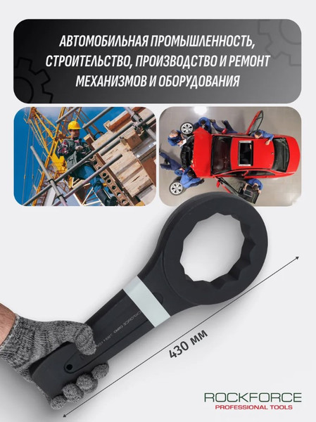Изображение товара Гаечный ключ RockForce RF-793110 (17515)