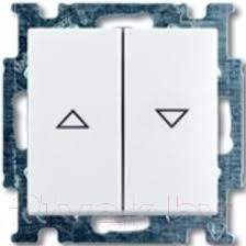 Изображение товара Выключатель ABB Basic 55 1413-0-1082 (белый)