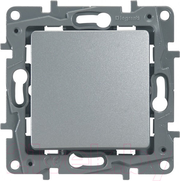 Изображение товара Выключатель Legrand Etika 672414 (алюминий)