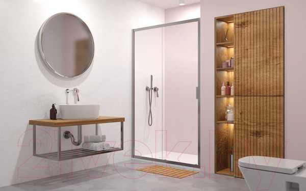 Изображение товара Душевая дверь Radaway Alienta DWJ 130 / 10260130-01-01