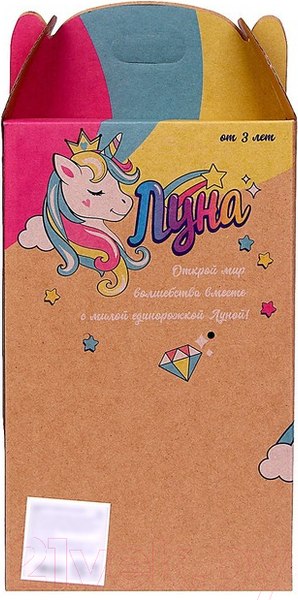 Изображение товара Мягкая игрушка Pomposhki Единорожка / 7806008 (21см)