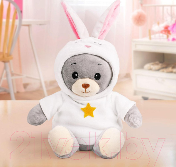 Изображение товара Мягкая игрушка Мишка Лаппи Медвежонок Лаппи-зайчонок / 4903736 (22см)